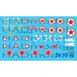Had Models 48206 1/48 Decal For Il-10 Part 2 Accessories Kit