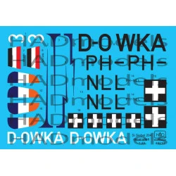 Had Models 48210 1/48 Decal For Siebel Si 204 Accessories Kit