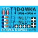 Had Models 48210 1/48 Decal For Siebel Si 204 Accessories Kit