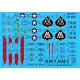 Had Models 48217 1/48 Decal For F-14a Black Aces/ Uss Nimitz Accessories