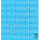 Had Models 48237 1/48 Decal For Mig-21 Mf/Bis Stencil 2 Blue Accesories Kit