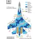 Had Models 48257 1/48 Decal For Ukrainian Su-27 P1m Flanker B Accessories Kit