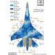 Had Models 48257 1/48 Decal For Ukrainian Su-27 P1m Flanker B Accessories Kit