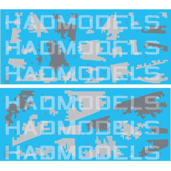Had Models 48265 1/48 Decal Su-25 Ukrainian Digit Camouflage Part 2