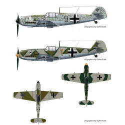 Had Models 32052 1/32 Decal For Messerschmitt Bf 109 E-4 Accessories Kit