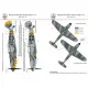 Had Models 32055 1/32 Decal For Messerschmitt Bf 109 G-6 G-14 V3 72 W1 13