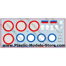 Russia in the WWI Morane Saulnier type N decals set 1/72 BEGEMOT 72044