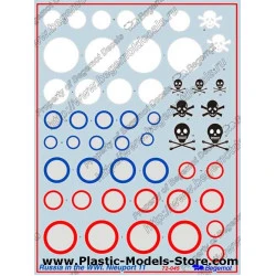 Russia in the WWI Nieuport 11 decals set 1/72 BEGEMOT 72045