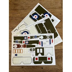 Aviattic ATT32368 1/32 Sopwith 1 1/2 Strutter 9722 Draper/Barker No3 Wing RNAS