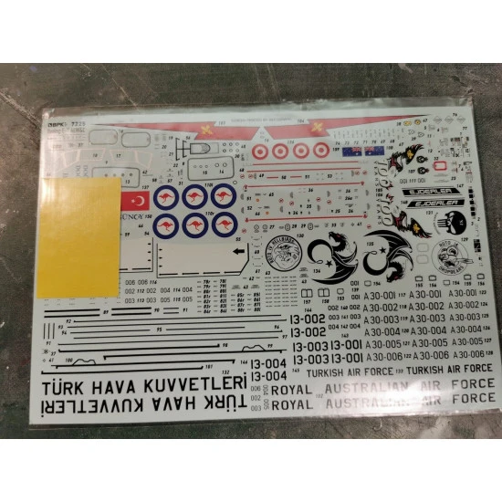 Bpk 7225 1/72 Boeing E-7a Wedgetail Scale Model Kit