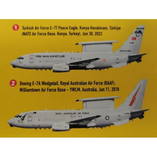 Bpk 7225 1/72 Boeing E-7a Wedgetail Scale Model Kit