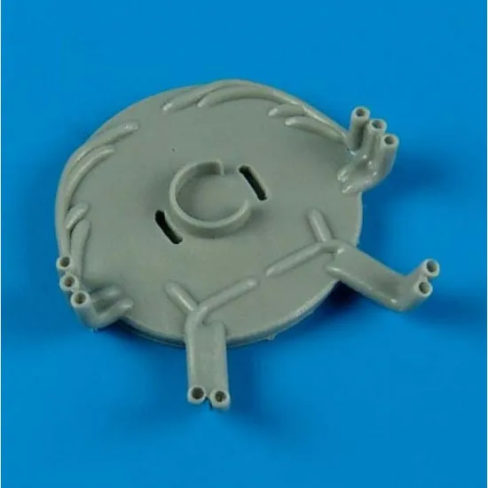 Quickboost 72362 1/72 F6f Hellcat Exhaust For Dragon Accessories For Aircraft