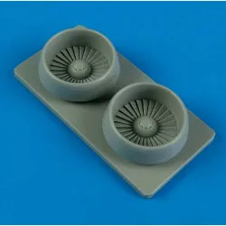 Quickboost 72411 1/72 A-10a Thunderbolt Ii Correct Fan Blades Accessories Kit