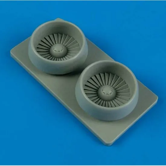 Quickboost 72411 1/72 A-10a Thunderbolt Ii Correct Fan Blades Accessories Kit