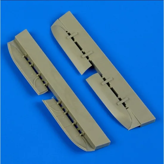 Quickboost 72433 1/72 Bf 110 Undercarriage Covers For Eduard