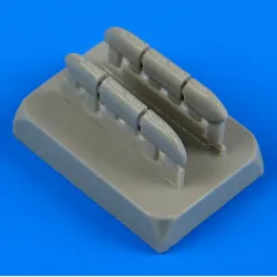 Quickboost 72442 1/72 Hurricane Mk I Early Exhaust For Airfix