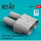 Reskit Rsu48-0211 1/48 T38a Talon Exhaust Nozzles For Wolfpack Kit 3d Printed