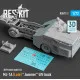 Reskit Rsk72-0002 1/72 Mj1a Late Jammer Lift Truck 3d Printed Model Kit