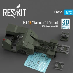 Reskit Rsk72-0003 1/72 Mj1b Jammer Lift Truck 3d Printed Model Kit