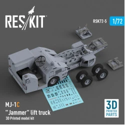 Reskit Rsk72-0005 1/72 Mj 1c Jammer Lift Truck 3d Printed Model Kit