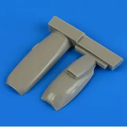 Quickboost 72525 1/72 Spitfire Mk. Ixc Early Engine Covers For Eduard