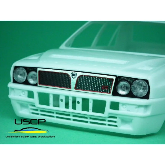 Uscp 24a073 1/24 Delta Integrale Front Grill Early For Hasegawa Resin Kit
