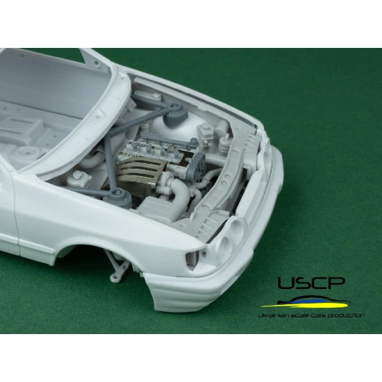 Uscp 24t063 1/24 Sierra Cosworth 4x4 Engine Bay Super Detail Set For D.modelkit