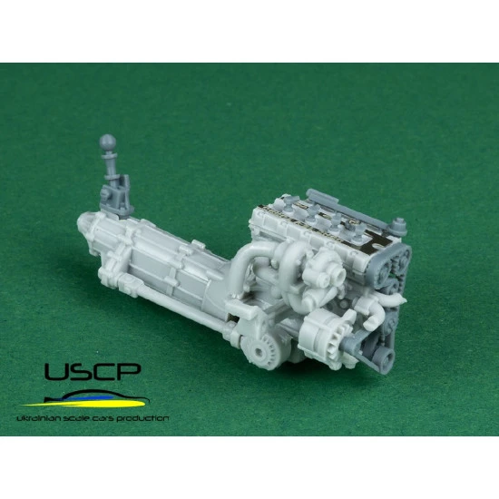 Uscp 24t063 1/24 Sierra Cosworth 4x4 Engine Bay Super Detail Set For D.modelkit