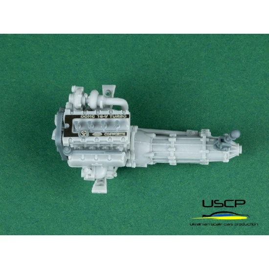 Uscp 24t063 1/24 Sierra Cosworth 4x4 Engine Bay Super Detail Set For D.modelkit