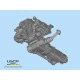 Uscp 24t063 1/24 Sierra Cosworth 4x4 Engine Bay Super Detail Set For D.modelkit