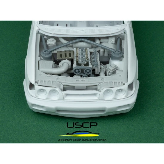 Uscp 24t063 1/24 Sierra Cosworth 4x4 Engine Bay Super Detail Set For D.modelkit