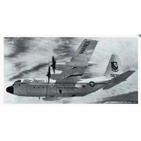 Had Models 72271 1/72 Decal For Kc-130f Fat Albert 0690 Blue Angels