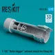 Reskit Rsu72-0204 1/72 F102 Delta Dagger Exhaust Nozzle For Meng Kit 3d Printed