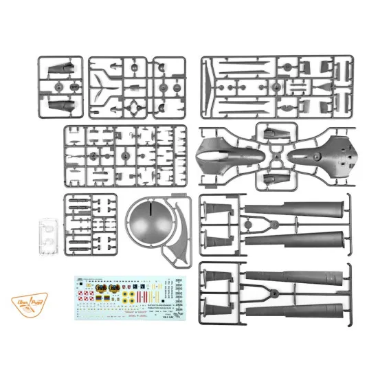 Clear Prop 3502 1/35 Tb.2 Uav In Polish Service Plastic Model Kit