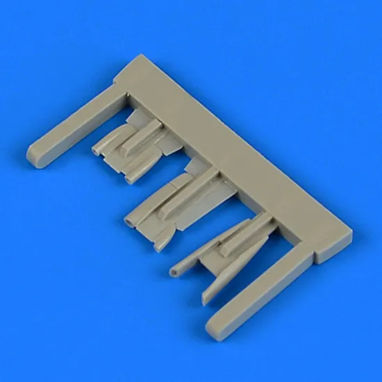 Quickboost 72580 1/72 Mig-21mf Air Scoops For Eduard Accessories Kit