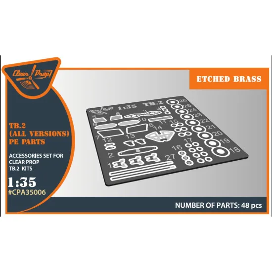 Clear Prop 35006 1/35 Tb.2 Pe Parts For Cp Kit Aircraft Accessories
