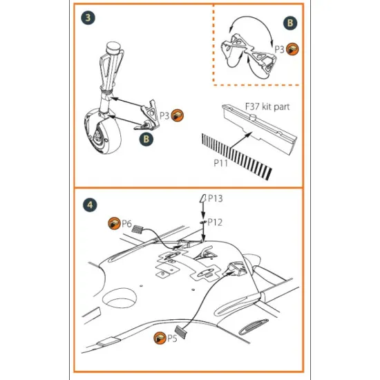 Clear Prop 35006 1/35 Tb.2 Pe Parts For Cp Kit Aircraft Accessories