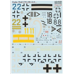 Print Scale 48-258 1/48 Focke Wulf Fw.190 D9 Part 2
