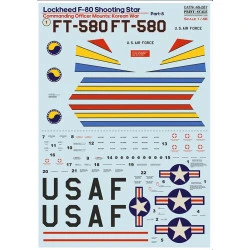 Print Scale 48-287 1/48 Lockheed F80 Shooting Star Part 8