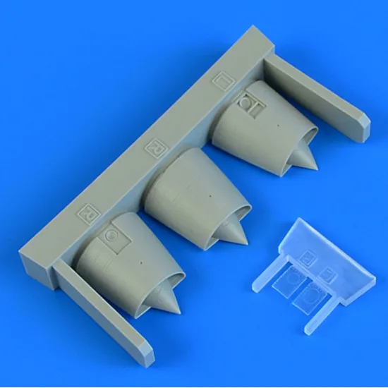 Quickboost 72615 1/72 Mirage F.1 Air Intakes For Special Hobby Accessories Kit