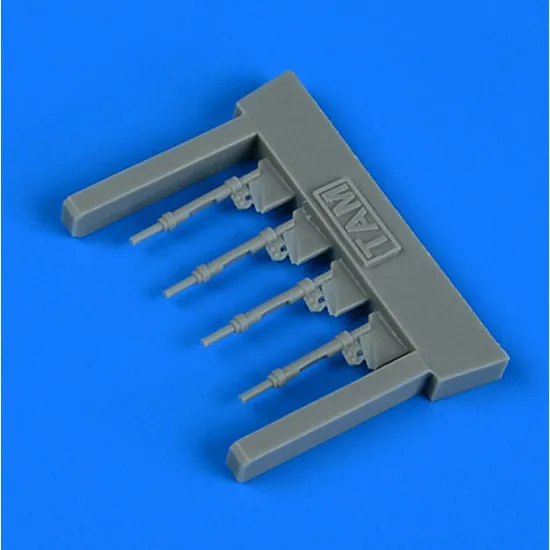 Quickboost 72625 1/72 Bf 109g-6 Piston Rods With Undercarriage Legs Locks Tamiya