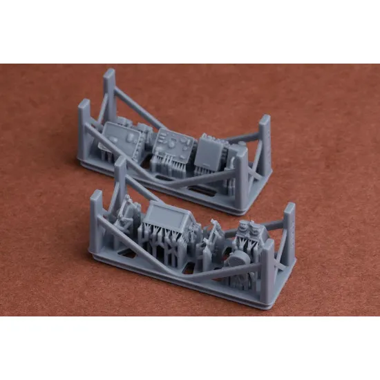 Sbs 3d036 1/35 Radio Equipment And Intercom Boxes For Sd.kfz 234/4 Resin Kit