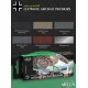 Arcus A2018 Acrylic Paints Set Luftwaffe Aircraft Interiors 6 Colors In Set 10ml
