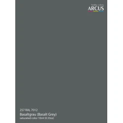 Arcus A257 Acrylic Paint Ral 7012 Basaltgrau Saturated Color 10ml
