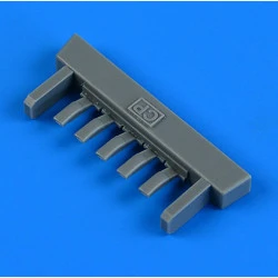 Quickboost 72657 1/72 La-5 Exhaust For Clear Prop Accessories Kit