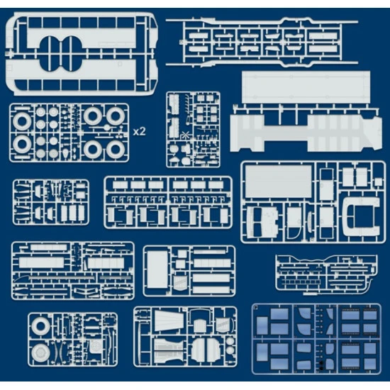 Roden 824 1/35 Vomag 7 Or 660 Omnibus Plastic Model Kit