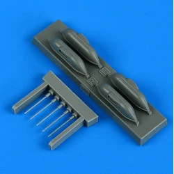 Quickboost 72661 1/72 Ju88a-4 Radiators For Fine Models Accessories Kit