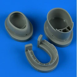 Quickboost 72686 1/72 P-47d/M Thunderbolt Cowling And Cooling Flaps Opened For Revell