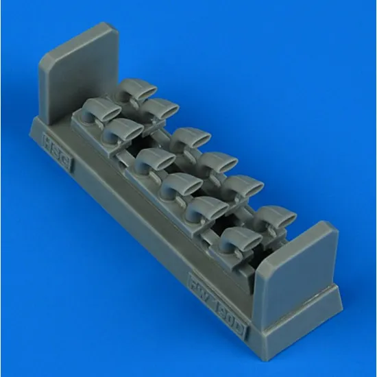 Quickboost 32314 1/32 Fw 190d Exhaust For Hasegawa Accessories For Aircraft