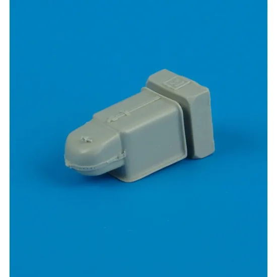 Quickboost 32032 1/32 Bf 109k Gun Cover For Hasegawa Or Revell Accessories Kit